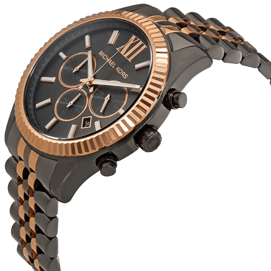 Michael Kors Lexington MK8561 Chronograph Graues Zifferblatt 44 mm Herrenarmbanduhr - Image 6