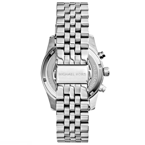 Michael Kors Lexington MK6222 Damen Chronographuhr 38mm Silber - Image 2