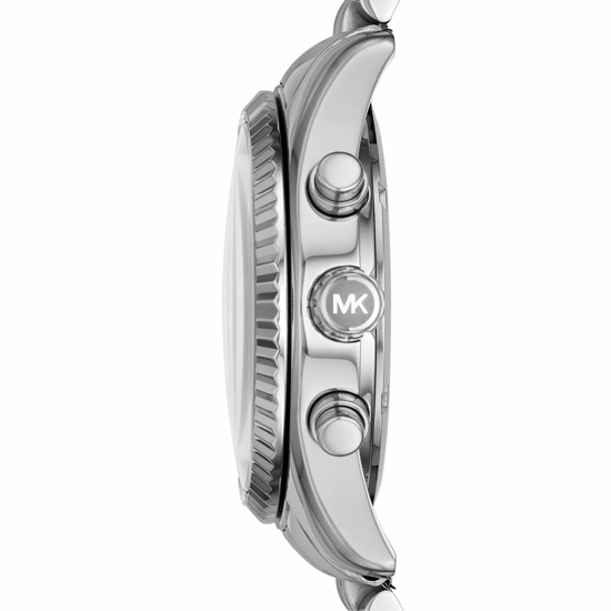 Michael Kors Lexington MK6222 Damen Chronographuhr 38mm Silber - Image 5