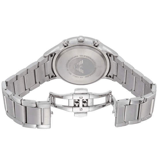 Emporio Armani Renato AR2486 Chronograph Herrenuhr 43 mm mit blauer Zifferblatt - Image 5