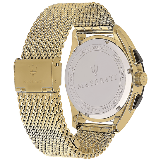 Maserati Traguardo R8873612010 Herren-Chronographenuhr mit schwarzem Zifferblatt - Image 2