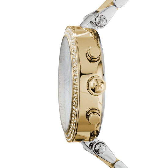 Michael Kors MK5626 Parker Damen Chronograph Uhr, Zweifarbig Edelstahl - Image 4