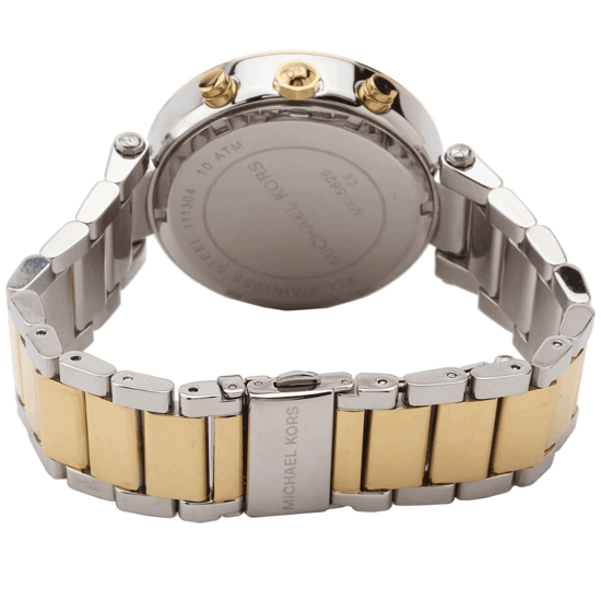 Michael Kors MK5626 Parker Damen Chronograph Uhr, Zweifarbig Edelstahl - Image 5