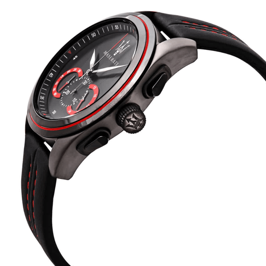 Maserati R8871612023 Traguardo Chronograph Herrenuhr mit schwarzem Zifferblatt - Image 5