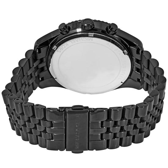 Michael Kors Lexington MK8603 Chronograph Herrenarmbanduhr mit schwarzem Zifferblatt - Image 2
