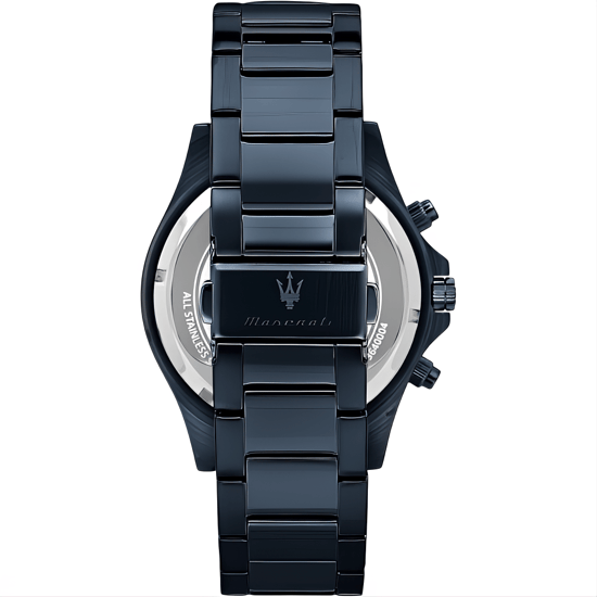 Maserati Sfida Chronograph Herrenuhr mit blauem Zifferblatt - Modell R8873640023 - Image 2