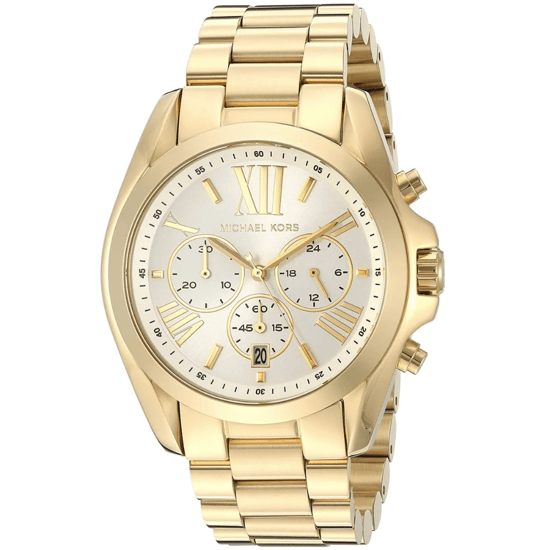 Michael Kors Bradshaw MK6266 Gold Edelstahl Chronographuhr 43mm - Image 3