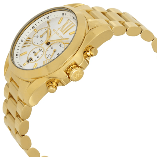 Michael Kors Bradshaw MK6266 Gold Edelstahl Chronographuhr 43mm - Image 5