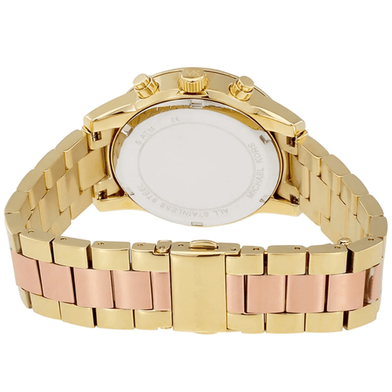 Michael Kors MK6475 Ritz Zweifarbig 37mm Damen Chronograph Uhr - Image 2