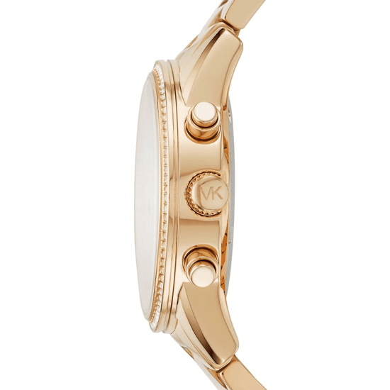 Michael Kors MK6475 Ritz Zweifarbig 37mm Damen Chronograph Uhr - Image 4