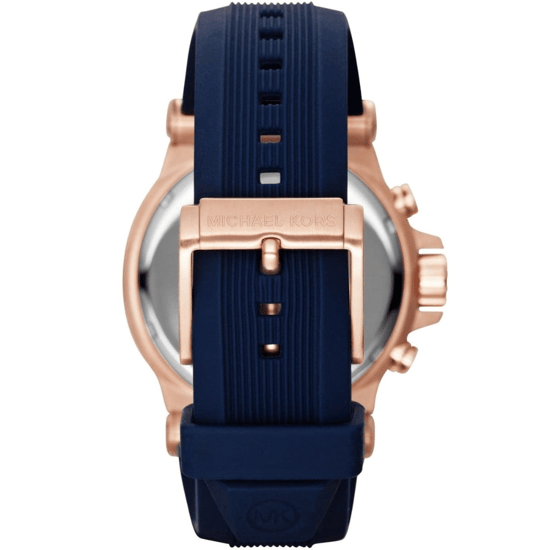 Michael Kors MK8295 Dylan Chronograph Marineblau Zifferblatt 49mm Herrenarmbanduhr - Image 2
