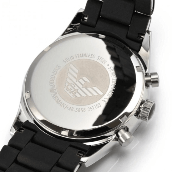 Emporio Armani AR5858 Sportivo Chronograph Herrenarmbanduhr 43 mm - Image 2