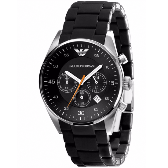 Emporio Armani AR5858 Sportivo Chronograph Herrenarmbanduhr 43 mm - Image 3