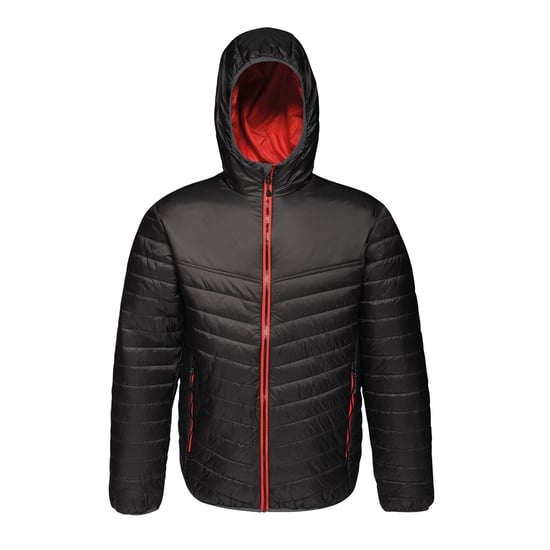 Regatta - "Firedown" Steppjacke für Herren (Schwarz/Rot) - Image 1