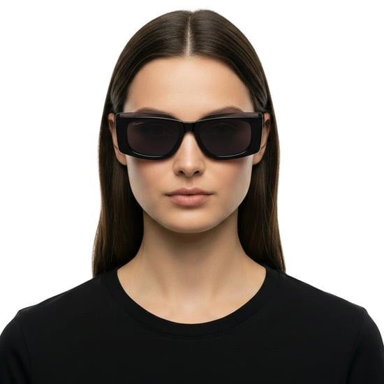 Damen rechteckige Acetat-Sonnenbrille SF1079S - Image 3
