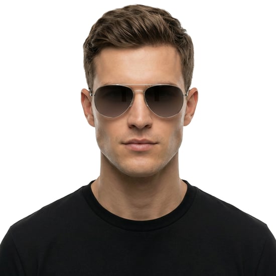 Herren Metall Pilot Style Sonnenbrille SF308S - Image 3