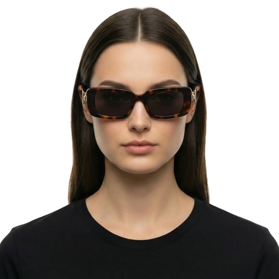Damen Rechteckige Schlanke Sonnenbrille SF1105S - Image 3