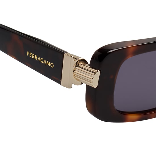 Damen Rechteckige Schlanke Sonnenbrille SF1105S - Image 4
