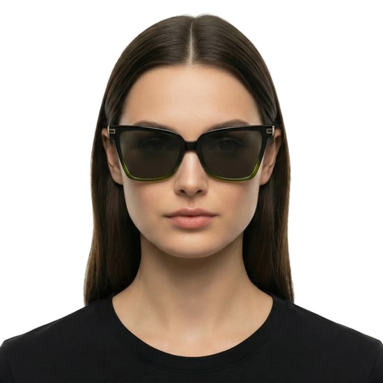 Damen Quadrat Acetat Sonnenbrille SF2036S - Image 3