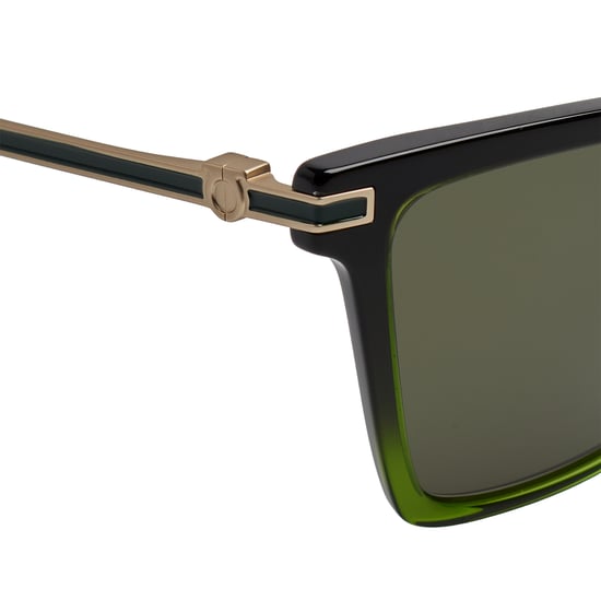 Damen Quadrat Acetat Sonnenbrille SF2036S - Image 4