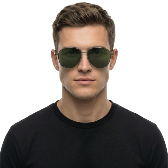 Herren Metall Pilot Style Sonnenbrille SF308S - Image 3