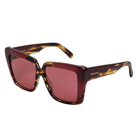 Damen rechteckige Acetat-Sonnenbrille SF1060SN - Image 5