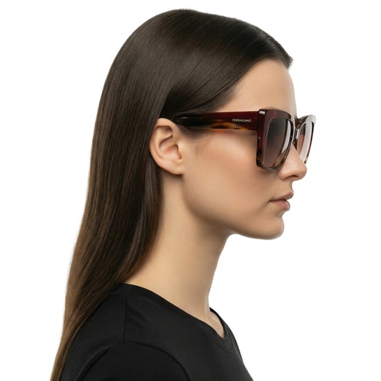 Damen rechteckige Acetat-Sonnenbrille SF1060SN - Image 6