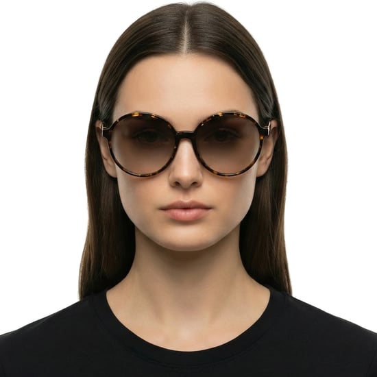 Damen Retro Runde Acetat Sonnenbrille LO694S - Image 3