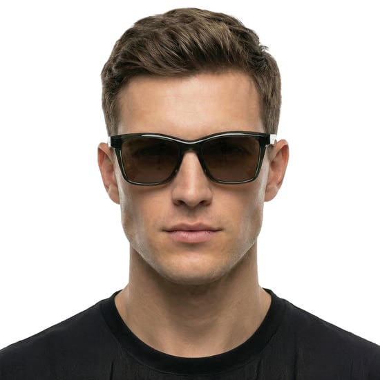 Herren Rechteckige Acetat Sonnenbrille SF2001S - Image 3