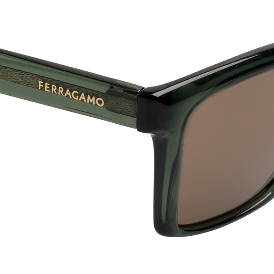 Herren Rechteckige Acetat Sonnenbrille SF2001S - Image 4