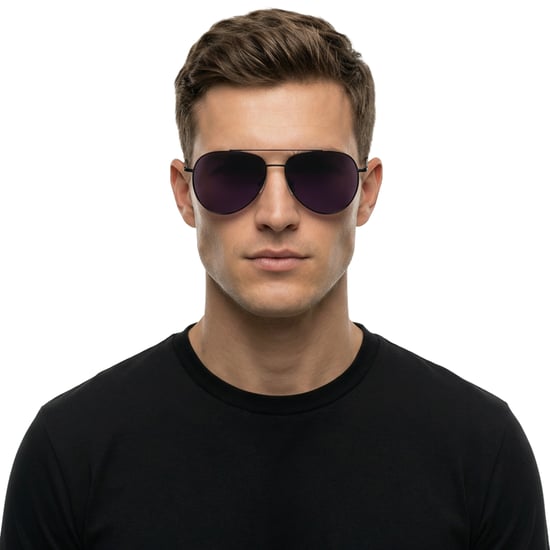Herren Metall Pilot Style Sonnenbrille SF308S - Image 3