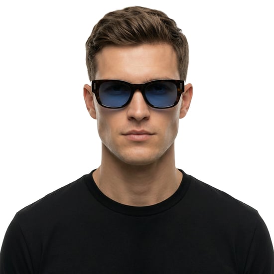 Herren Rechteckige Acetat Sonnenbrille SF2064SE - Image 3
