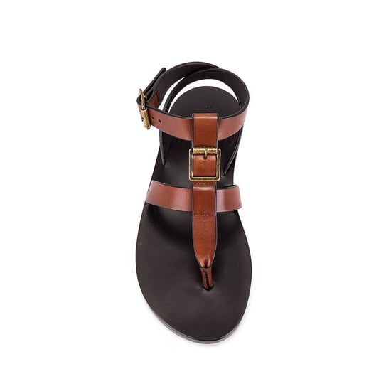 Saint Laurent Hardy Ledersandalen - Image 4
