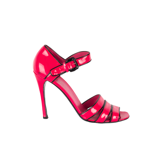 Prada Sandalen mit Absatz in Pink – Modelljahr 2010 - Image 1