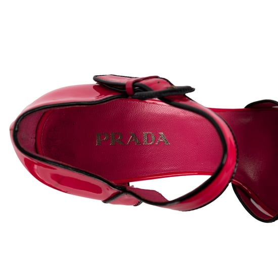 Prada Sandalen mit Absatz in Pink – Modelljahr 2010 - Image 5