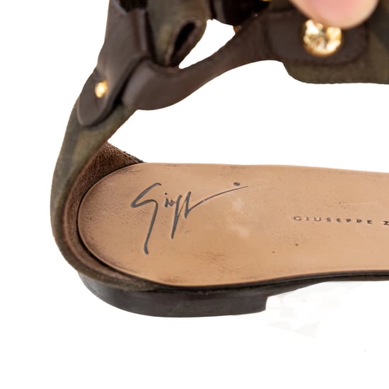 Giuseppe Zanotti Camouflage-Sandalen - 2010er Jahre - Image 4
