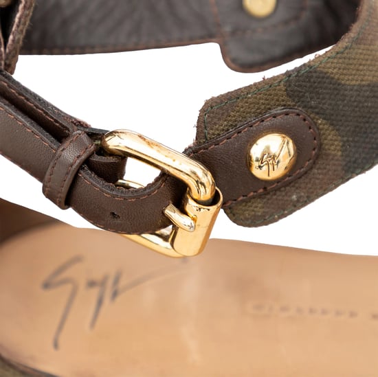 Giuseppe Zanotti Camouflage-Sandalen - 2010er Jahre - Image 6