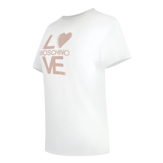 Moschino T-shirt Mit Auffälligem Logo (weiß) - Image 2