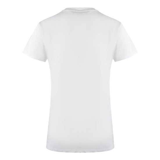 Moschino T-shirt Mit Auffälligem Logo (weiß) - Image 3