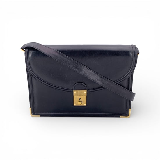 Gucci Vintage-Schultertasche aus Leder - Image 1