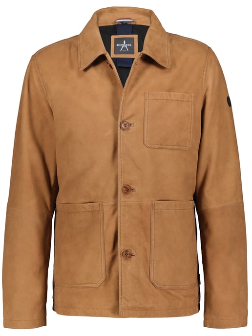 Lennox Lederhemdjacke - Sonniger Cognac - Image 1