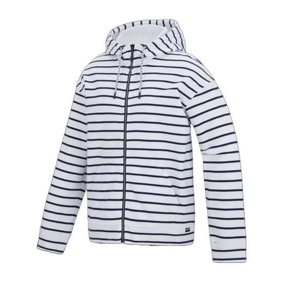 Regatta - "Bayletta" Hoodie mit durchgehendem Reißverschluss für Damen (Weiß/Marine) - Image 3