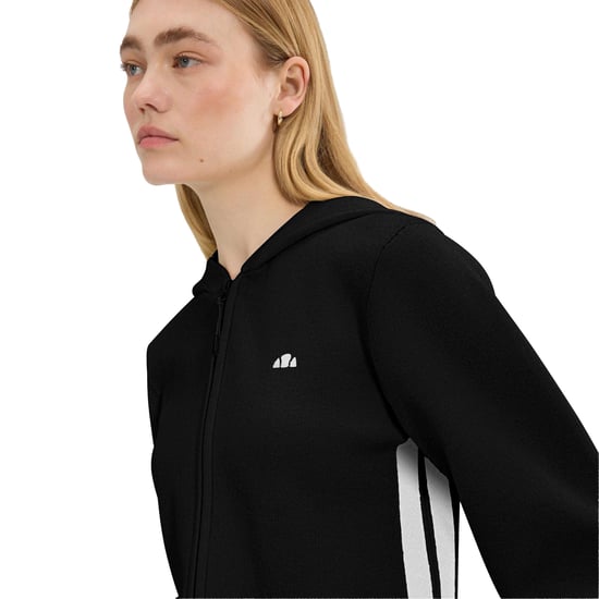 Ellesse - "Laneisa" Hoodie mit durchgehendem Reißverschluss für Damen, Jerseyware (Schwarz) - Image 3