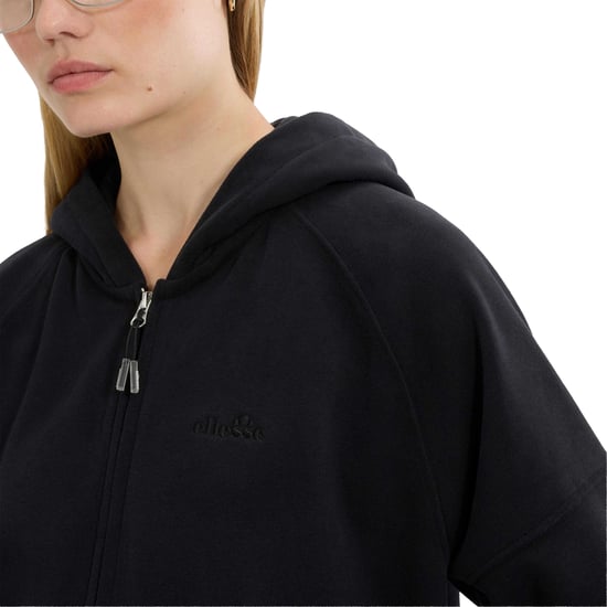 Ellesse - "Pianella" Hoodie mit durchgehendem Reißverschluss für Damen (Schwarz) - Image 3