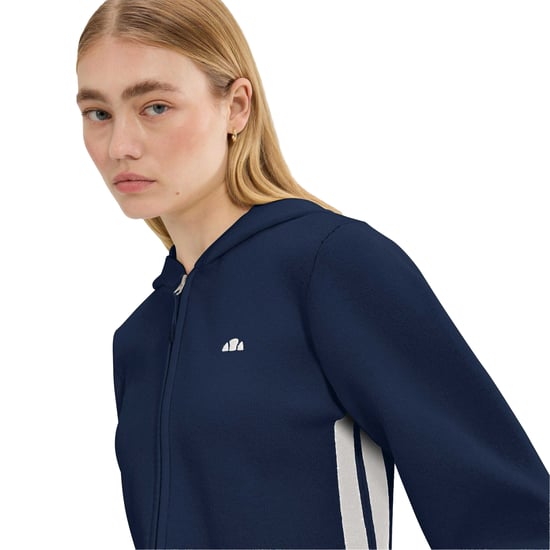 Ellesse - "Laneisa" Hoodie mit durchgehendem Reißverschluss für Damen, Jerseyware (Marine) - Image 3