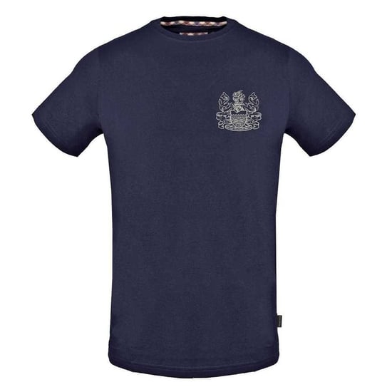 Aquascutum - "Aldis" T-Shirt für Herren, Logo (Dunkles Marineblau) - Image 1