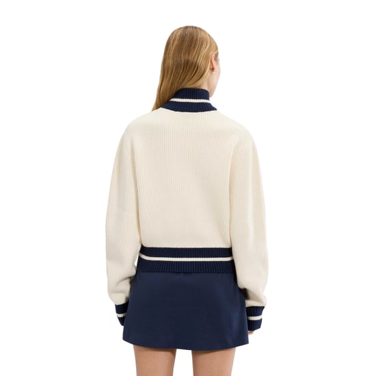 Ellesse - "Le Massif" Jacke für Damen, Durchgehender Reißverschluss (Naturweiß) - Image 2