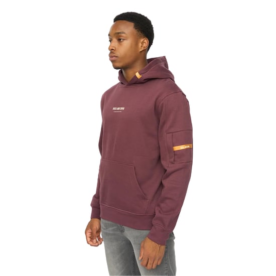 Duck and Cover - "Brammers V2" Kapuzenpullover für Herren (Rosinen) - Image 3