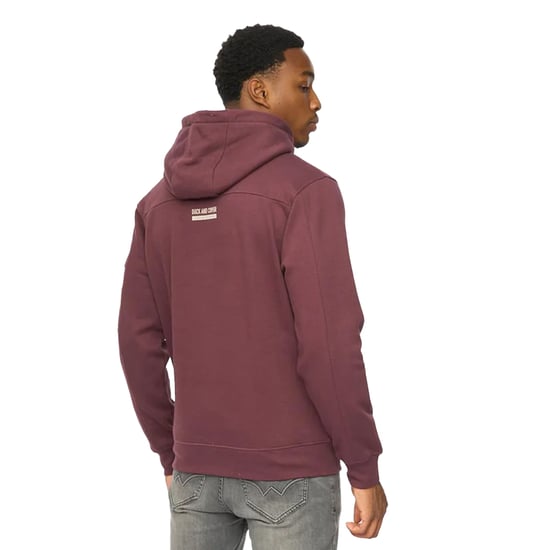 Duck and Cover - "Marsak V2" Kapuzenpullover für Herren (Rosinen) - Image 2
