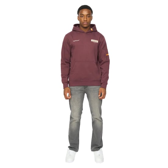 Duck and Cover - "Marsak V2" Kapuzenpullover für Herren (Rosinen) - Image 3